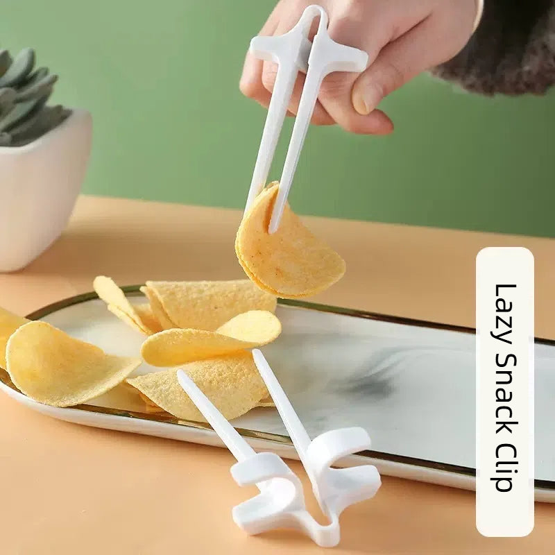 Playing games with fingers chopsticks snacking clips not dirty hands chopsticks finger loops - V.I.P Digital Presence