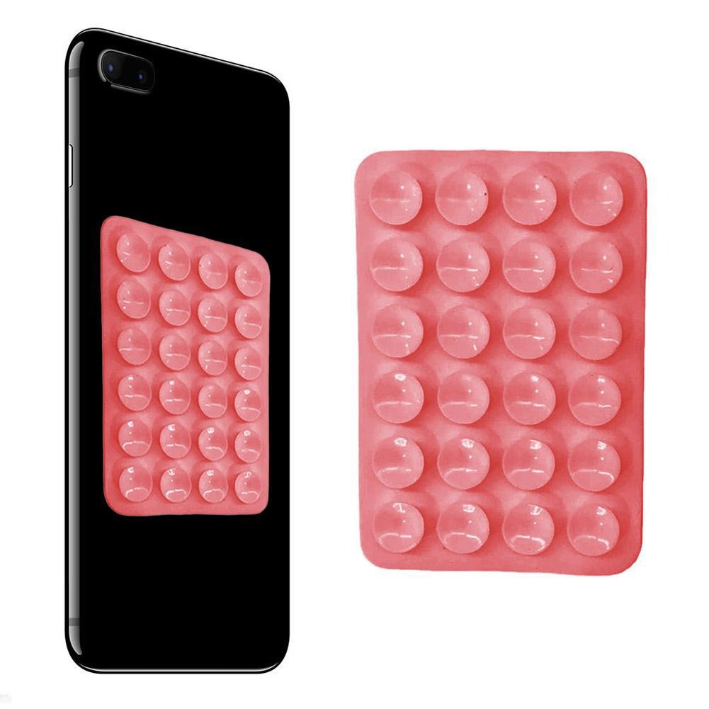 Thickened new mobile phone silicone suction cup 24 square suction cups mobile phone leather case silicone suction cup - V.I.P Digital Presence