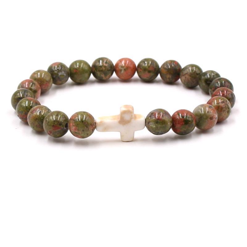 Fashion bead jewelry cross bracelet - V.I.P Digital Presence