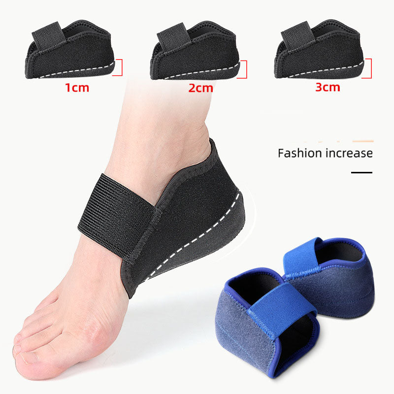 Height increasing heel cover, heel protection cover, shock-absorbing and pressure relieving Velcro heel - V.I.P Digital Presence