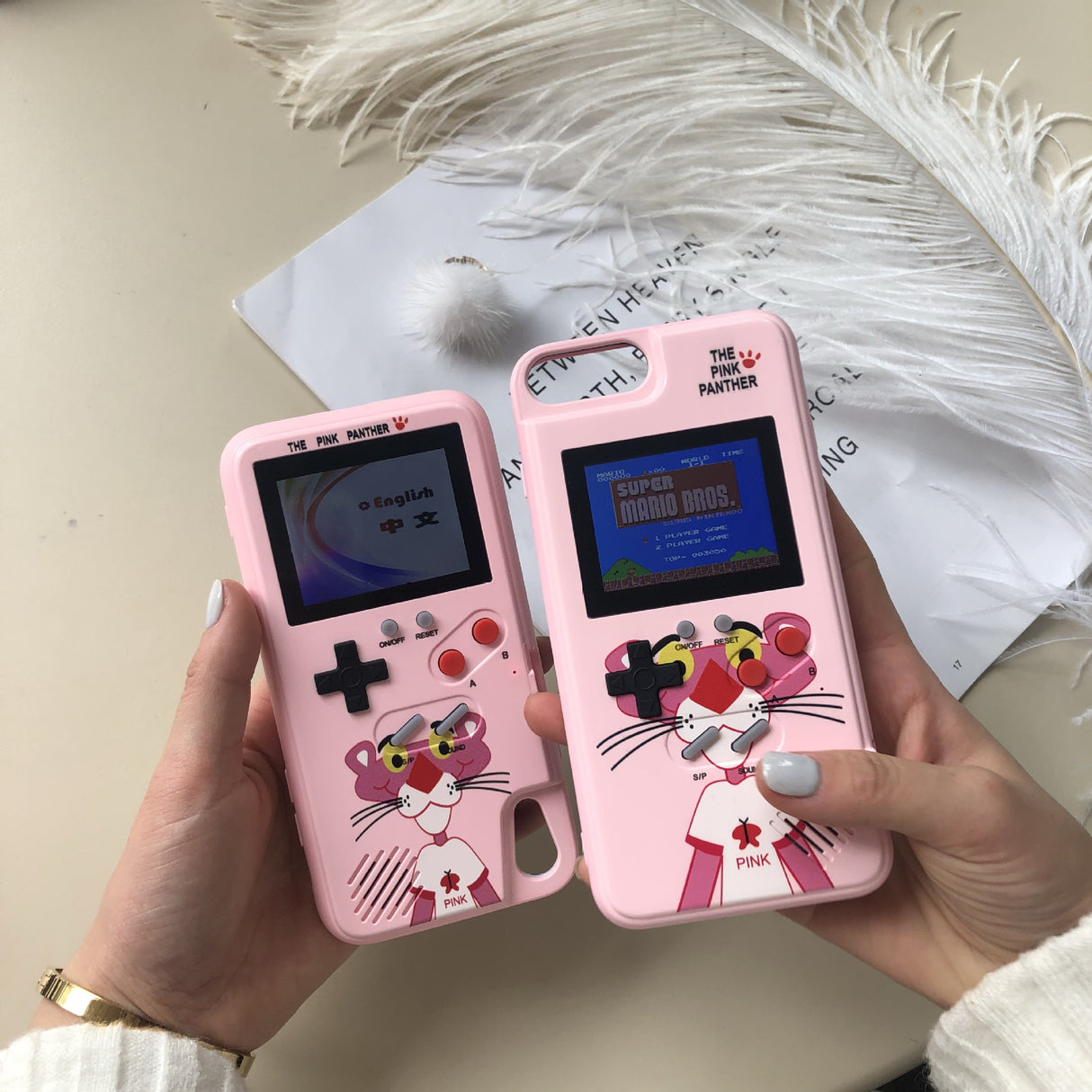 Color Screen Game Console Is Applicable To Huawei iPhone 12pro Apple 13 Phone Case Xsmax Phone Case XR 678p Cover - V.I.P Digital Presence