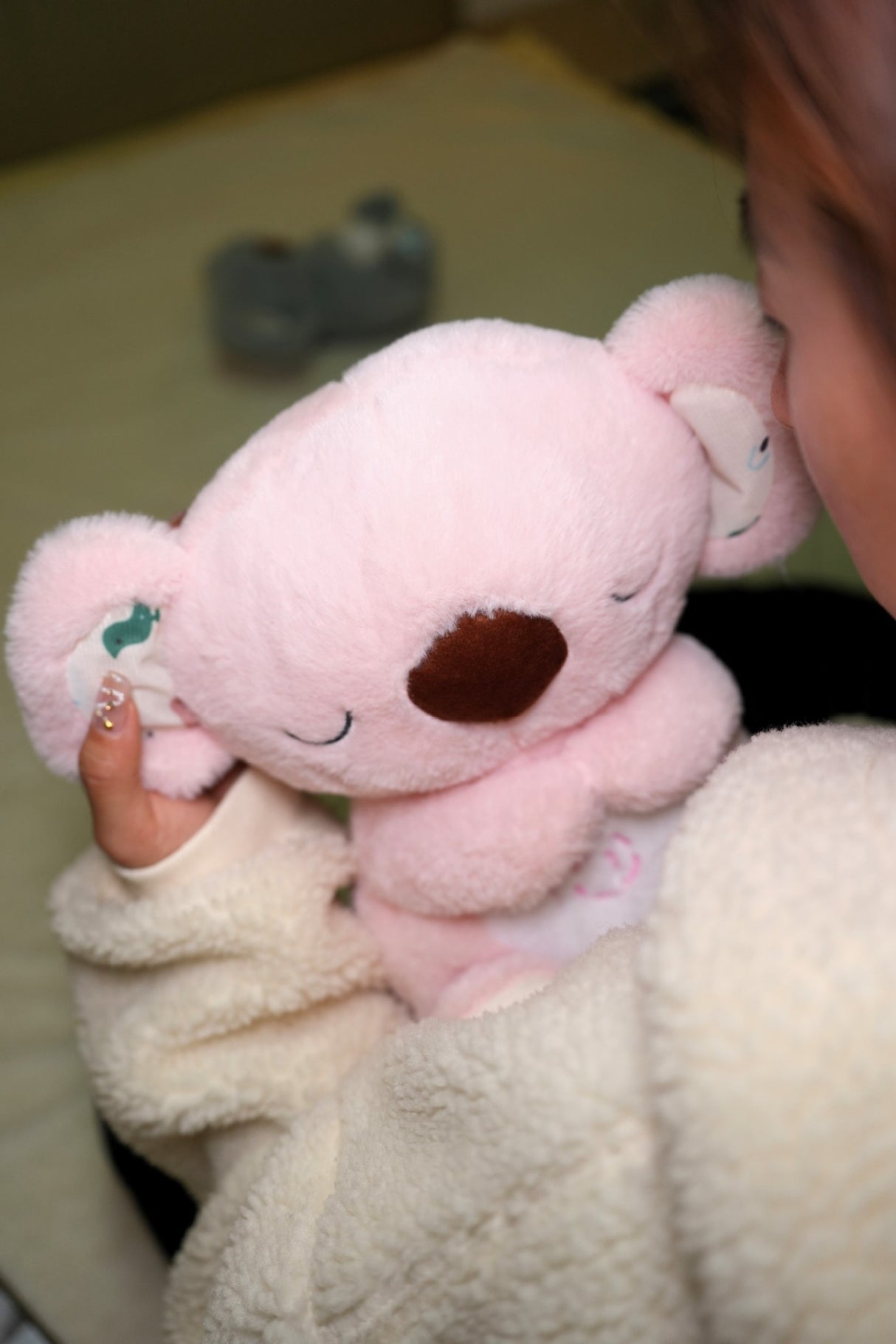 Breathing glowing cute koala baby lulls to sleep music early education doll soothes baby - V.I.P Digital Presence