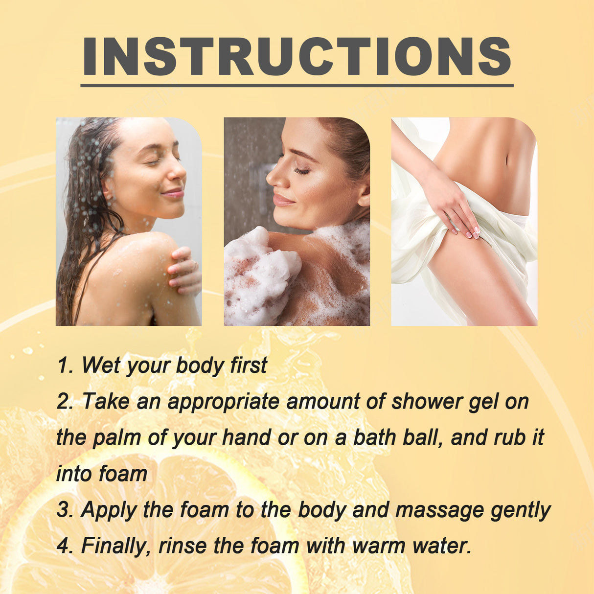 Acidified Body Wash, Moisturize The Skin And Keep The Fragrance For A Long Time - V.I.P Digital Presence