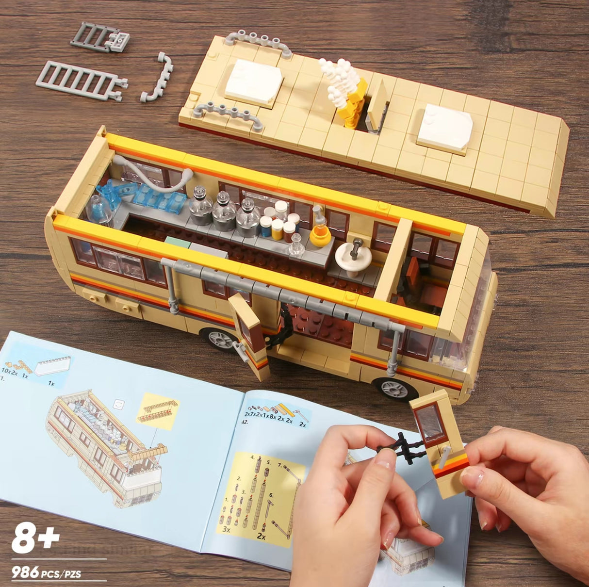 BlockBus Camper Set