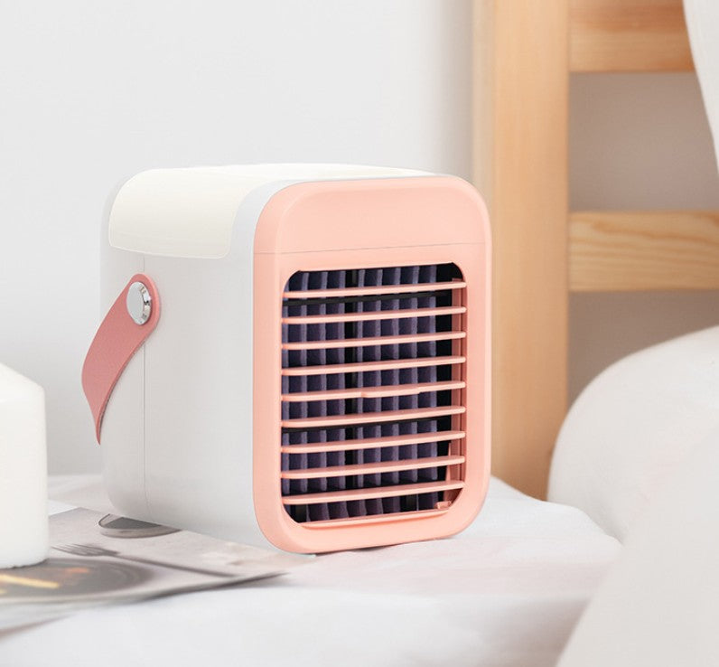New portable water cooling fan Mini home desktop air conditioner fan USB charging cooling fan