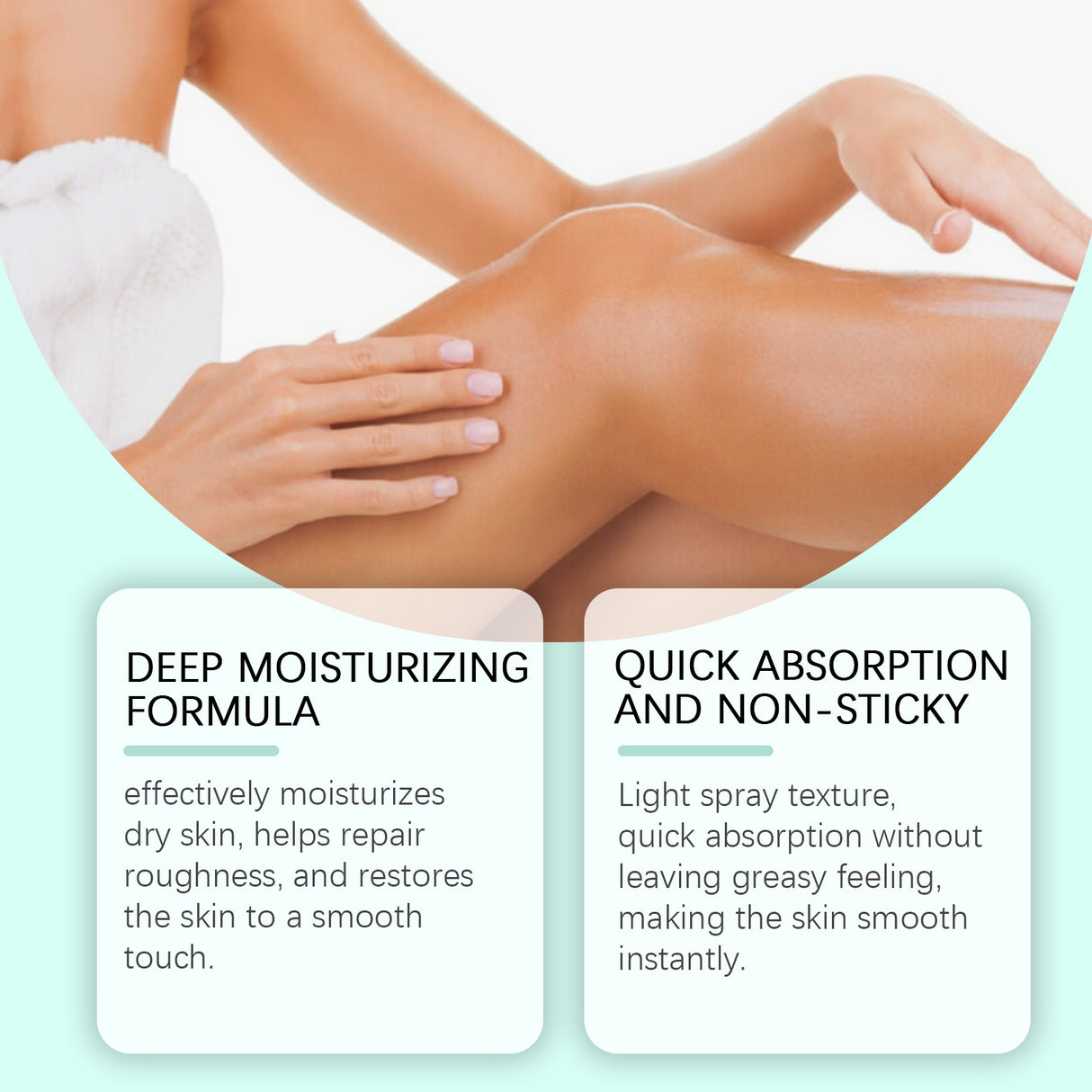 Moisturizing Body Oil Spray, Gentle Dry Skin Hydrating Body Skin Massage Care Oil - V.I.P Digital Presence