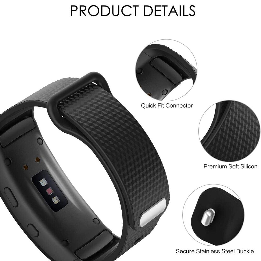 YAYUU Silicone Watch Band For Samsung Gear Fit 2 Pro fitness Replacement Wrist Strap For Samsung Gear Fit2 SM-R360 Bracelet - V.I.P Digital Presence