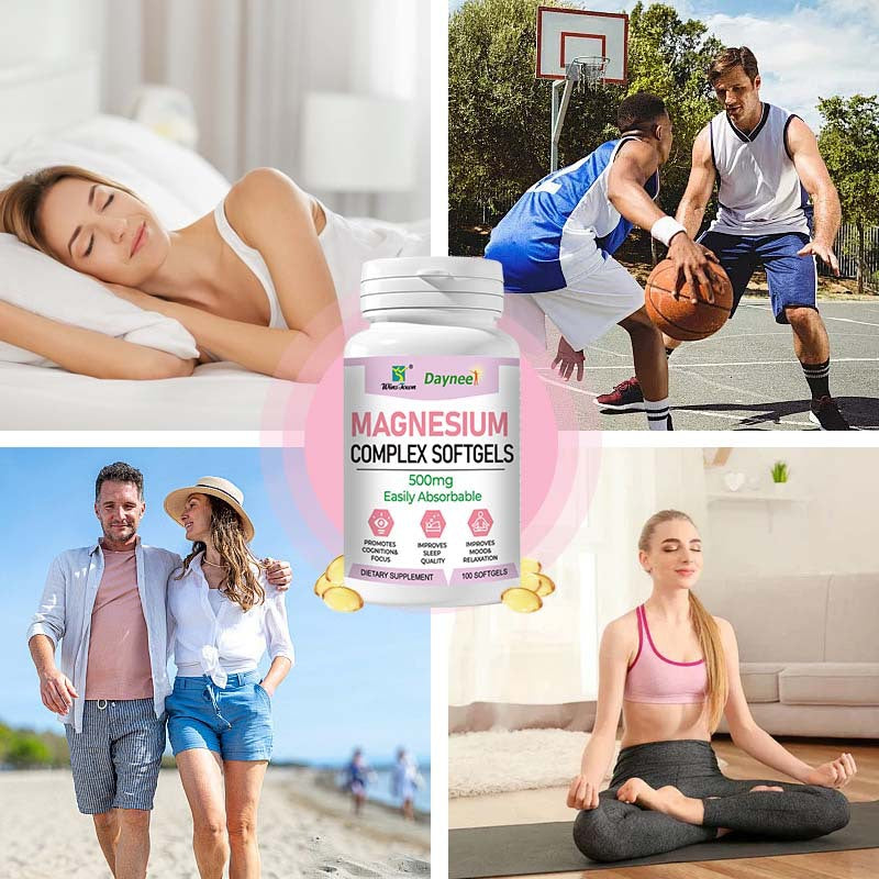 Magnesium complex Softgel Capsules - V.I.P Digital Presence