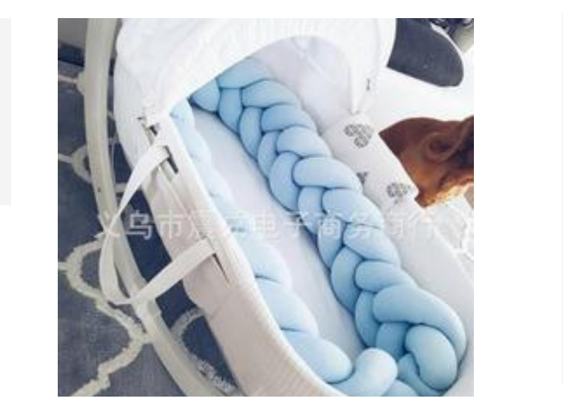 100cmBaby Bumper Bed Braid Knot Pillow Cushion Bumper for Infant Kids Crib Protector Cot Bumper Room Decor Anti-collision Bumper - V.I.P Digital Presence