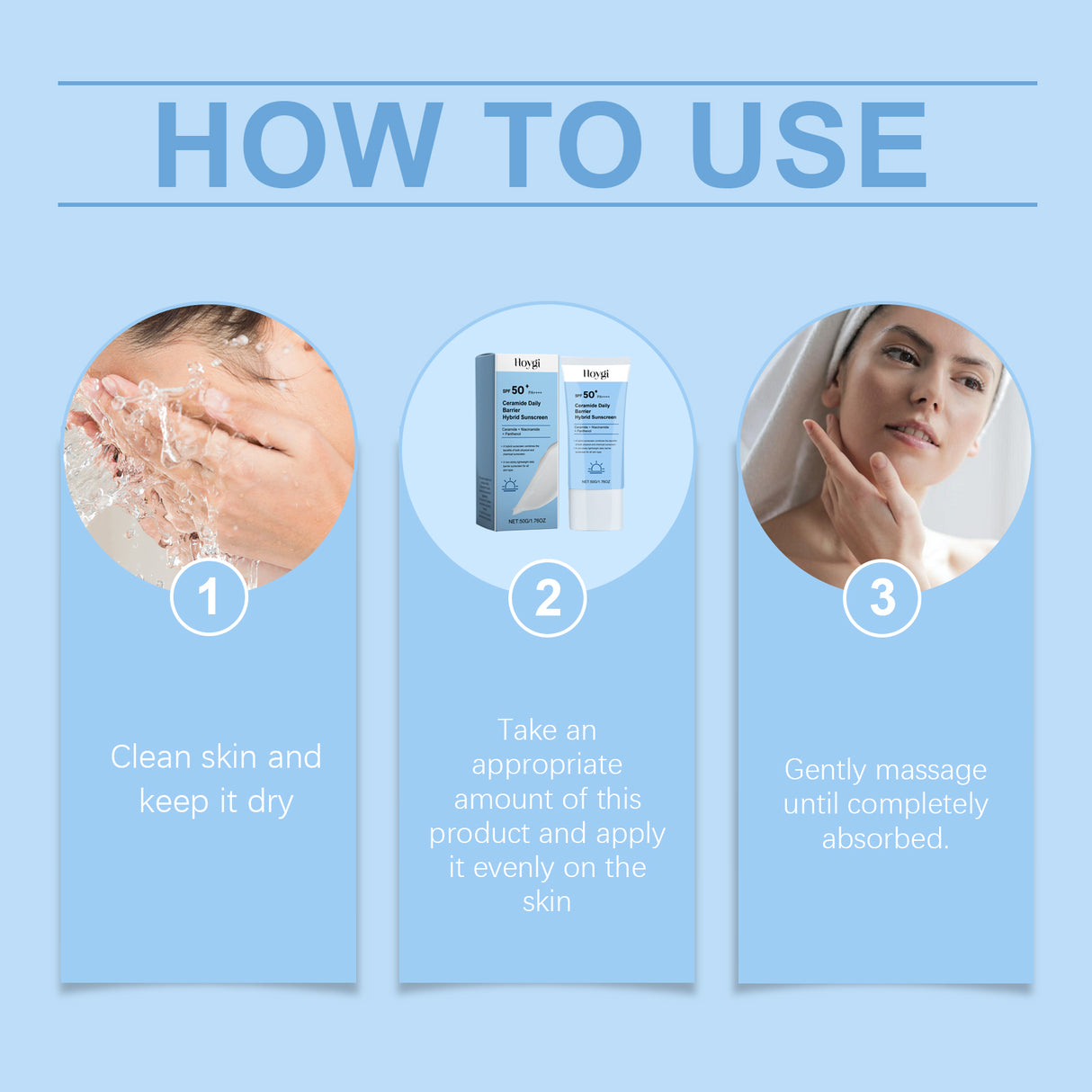 Ceramide Protective Cream, Refreshing And Moisturizing In Summer, Protects Skin, Restores Uv Isolation And Prevents Sweat - V.I.P Digital Presence