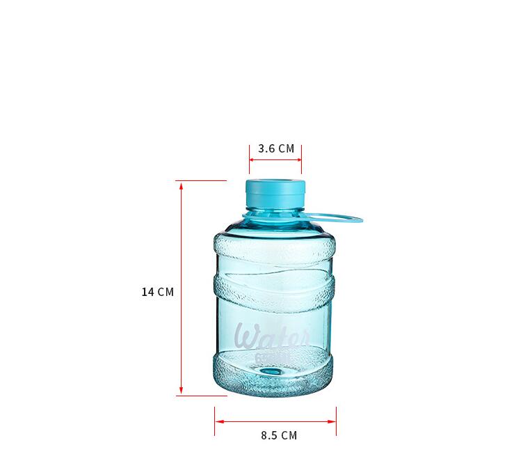 650ml Larg Size Sports Water Bottle Portable Plastic Spray Bottle Leakproof Travel Cup - V.I.P Digital Presence