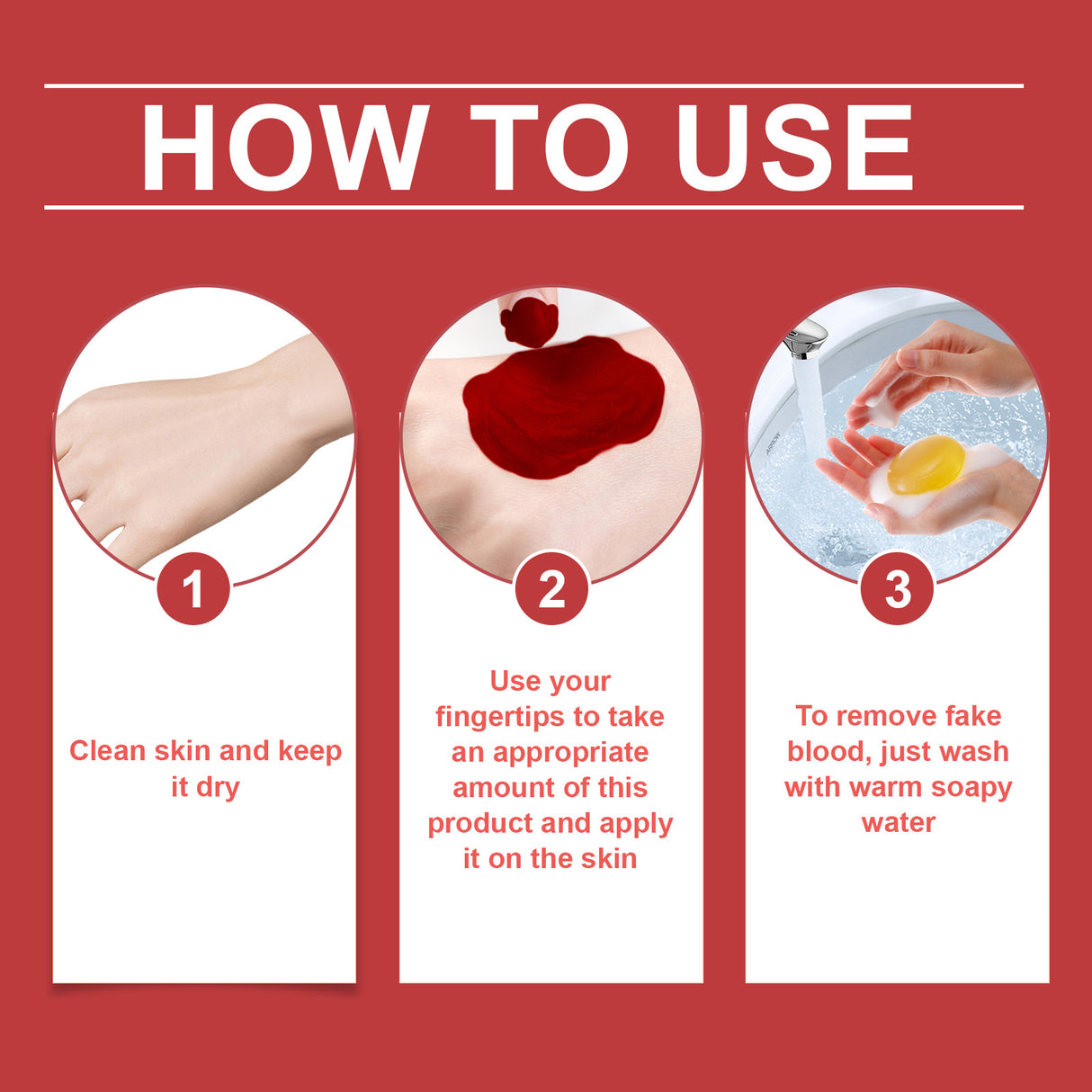 Halloween Makeup Gel, Halloween Party Gel To Create A Holiday Scary Atmosphere Entertainment Supplies - V.I.P Digital Presence