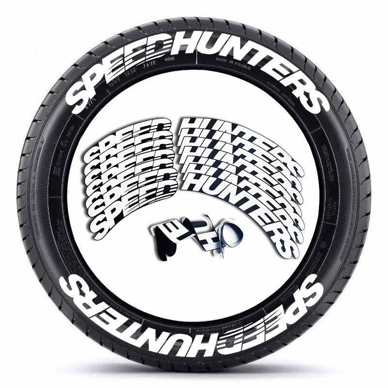 Tire sticker letter car motorcycle tire decoration - V.I.P Digital Presence