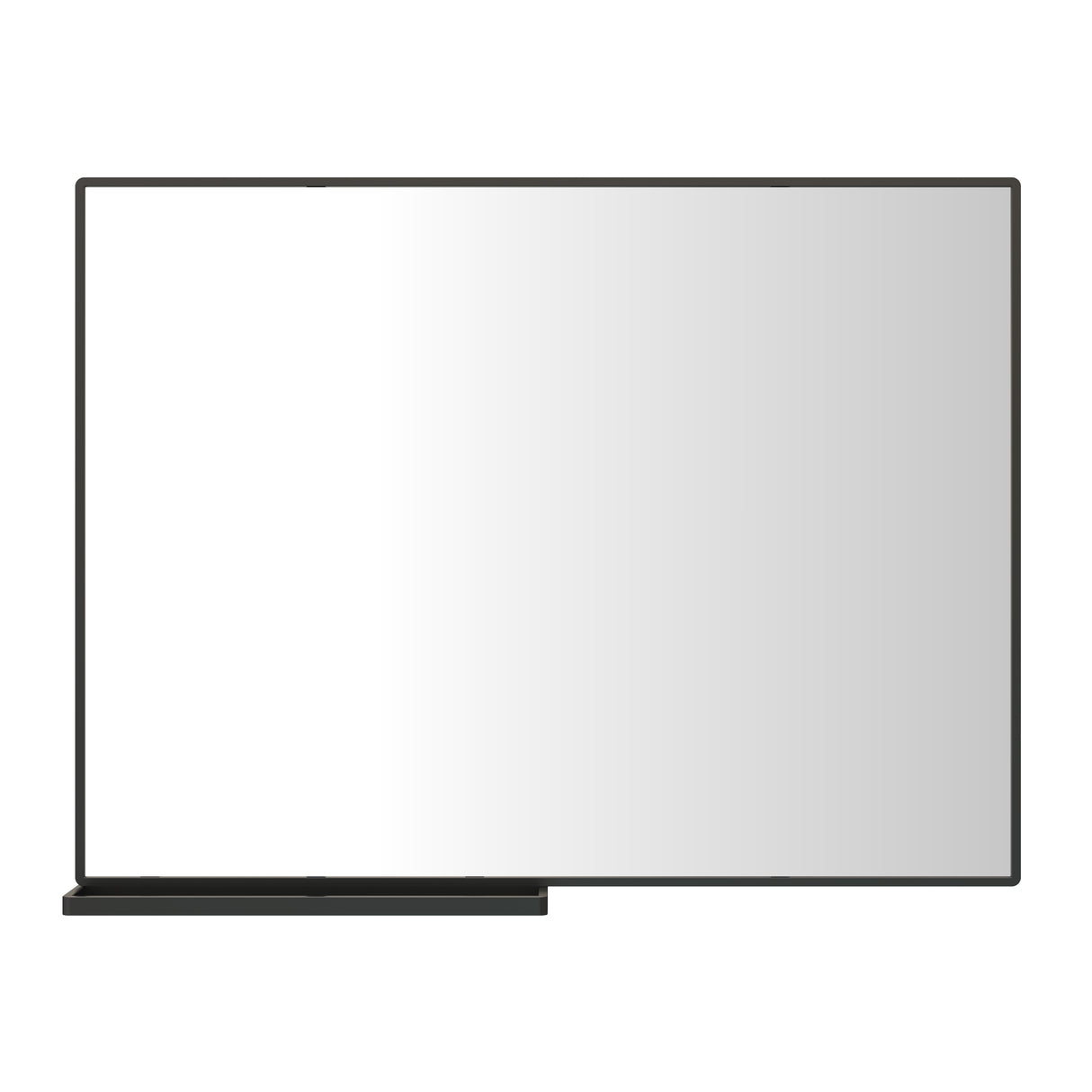 40x30 Inch modern bathroom mirror with storage rack rectangular mirror bathroom living room bedroom hanging mirror - V.I.P Digital Presence