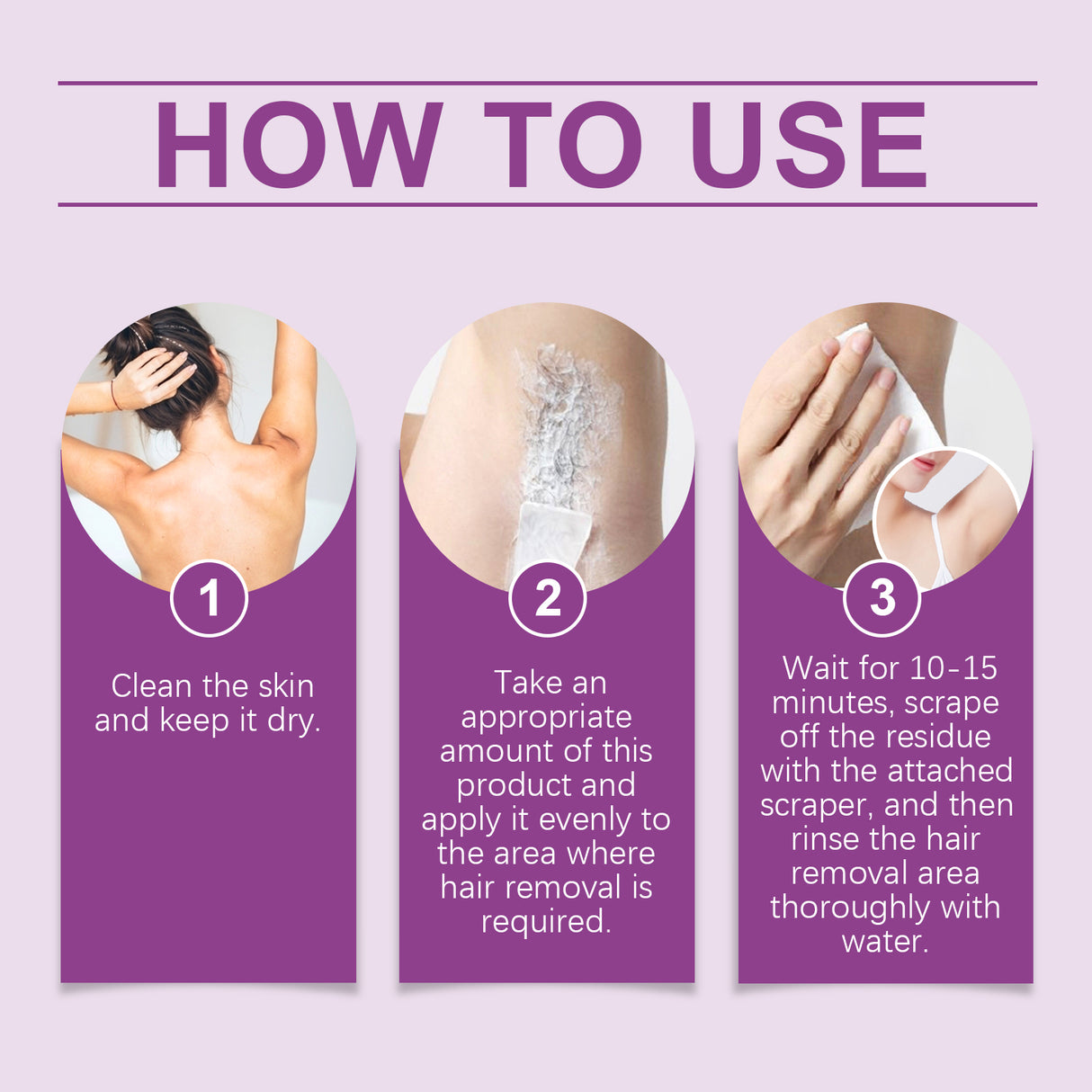 Body Hair Removal Mousse For Gentle Underarm Hair Removal Smooth Smooth Skin Clean And Refreshing Hair Removal