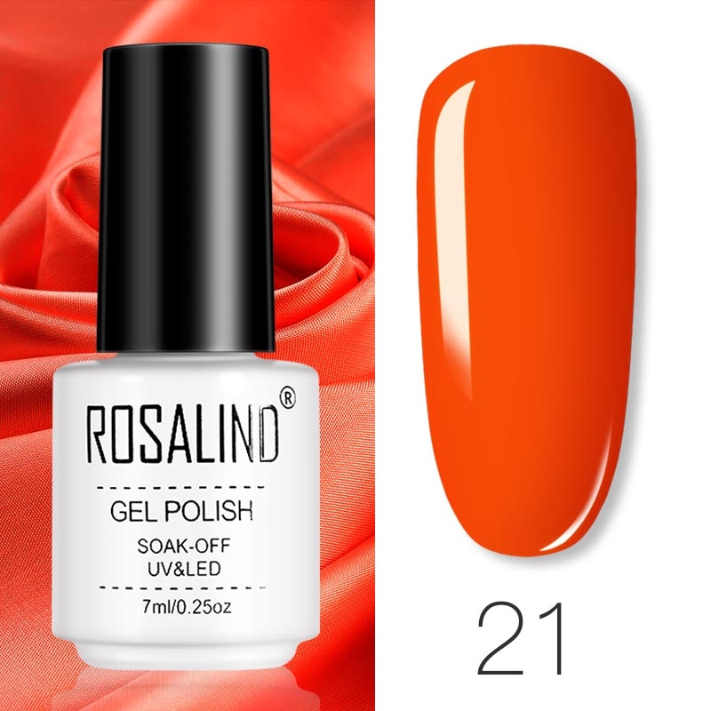 ROSALIND Gel Polish Set Manicure for Nails Semi Permanent Vernis top coat UV LED Gel Varnish Soak Off Nail Art Gel Nail Polish - V.I.P Digital Presence