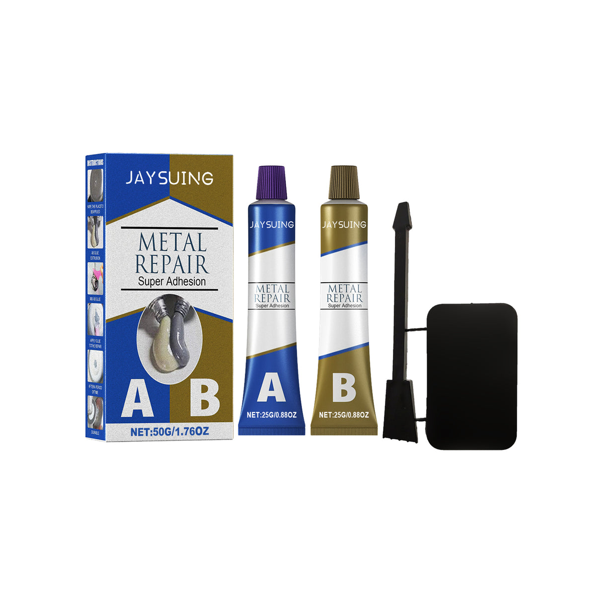 Casting Glue Box Cast Iron Sealant Ab Sealant Sealant Leak Repair Plugging Metal Bonding - V.I.P Digital Presence