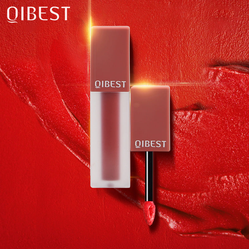 QIBEST Matte Velvet Matte Lip Gloss Lip Gloss Matte Creamy Lasting Liquid Lipstick - V.I.P Digital Presence