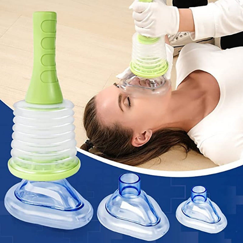 Choking Emergency Device Respiratory Training Device Asphyxia Emergency Respiratory Mask Breathing - V.I.P Digital Presence