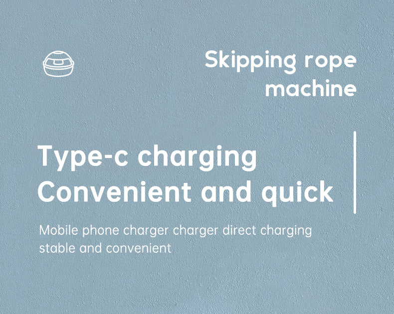 Smart Rope Skipping Machine Smart Jump Rope Machine 10-level Speed Adjustment Led Seven-color Light Wireless Music Function - V.I.P Digital Presence