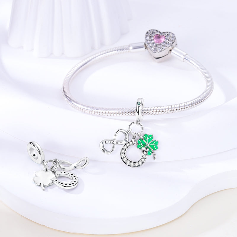 Niche jewelry handmade copper plated clover DIY jewelry accessories - V.I.P Digital Presence