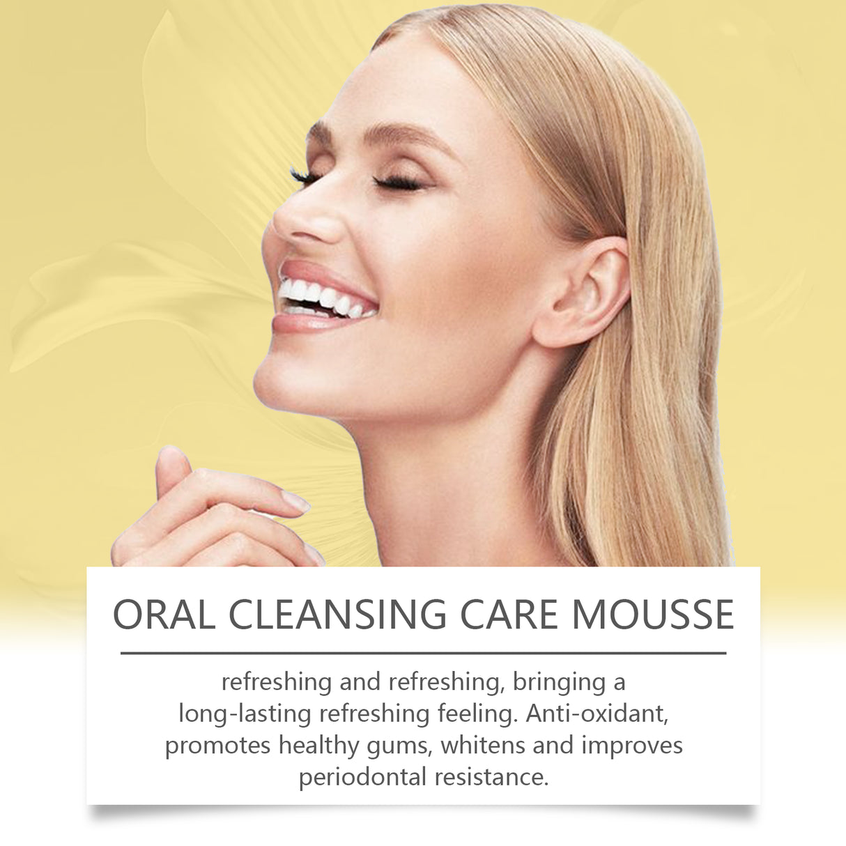 Dental Cleaning Mousse, Cleaning Care Dental Hygiene Oral Care Dental Stain Cleaning Mousse Toothpaste - V.I.P Digital Presence