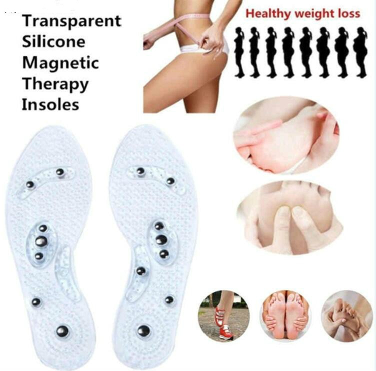 1Pair Shoe Gel Insoles Feet Magnetic Therapy Health Care for Men Comfort Pads Foot Care Relaxation Gifts - V.I.P Digital Presence