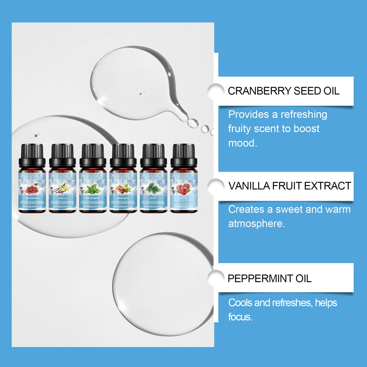 Winter Aromatherapy Oil Set, Humidifier Fragrance Essential Oil Freshens The Air And Keeps The Room Warm In Winter - V.I.P Digital Presence