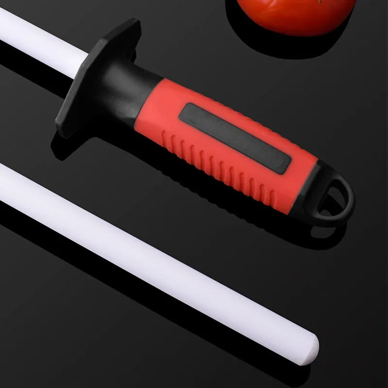 Knife Sharpening Rod Ceramic 10/12Inch Knife Sharpener Sharpening Steel Quickly Sharpening System Professional Kitchen Tool - V.I.P Digital Presence