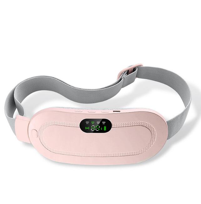 Waist Massager Warm Palace Belt Electric Heating Uterus Acupoints Vibrating Massage Relieve Menstrual Pain Portable USB Charging - V.I.P Digital Presence