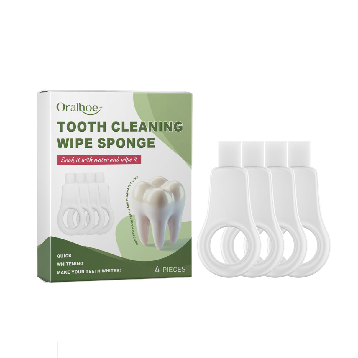 Sponge Tooth Cleaner Daily Care For Oral Hygiene Cleaning Teeth Stains Sponge Tooth Cleaner - V.I.P Digital Presence