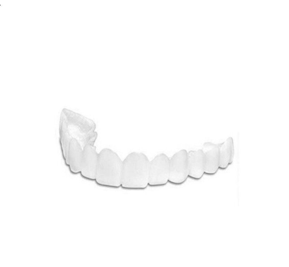Upper Teeth And Lower Teeth Simulation Braces Non-Porous Braces Whitening Sleeves Second-Generation Silicone Simulation Teeth Dentures - V.I.P Digital Presence