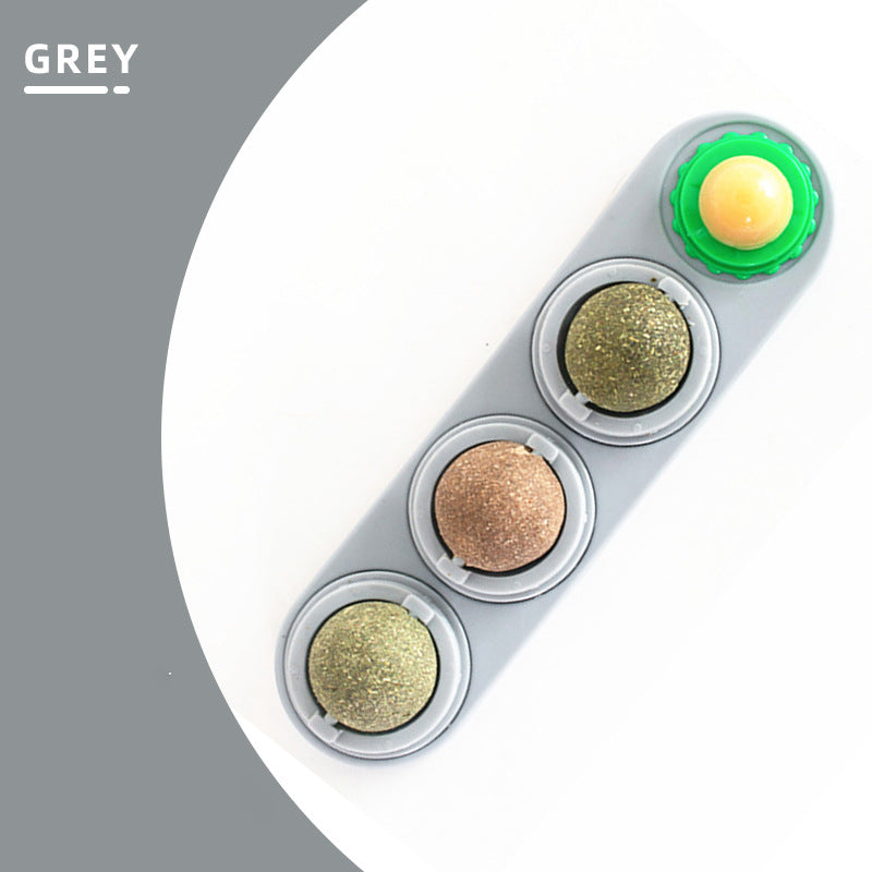 Cat mint ball spinning ball toy cat snacks lollipops self fun toys lots of fun - V.I.P Digital Presence