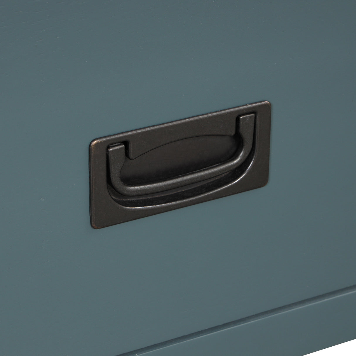 36'' Farmhouse Pine Wood Console Table Entry Sofa Table with 4 Drawers & 1 Storage Shelf ( Blue) - V.I.P Digital Presence