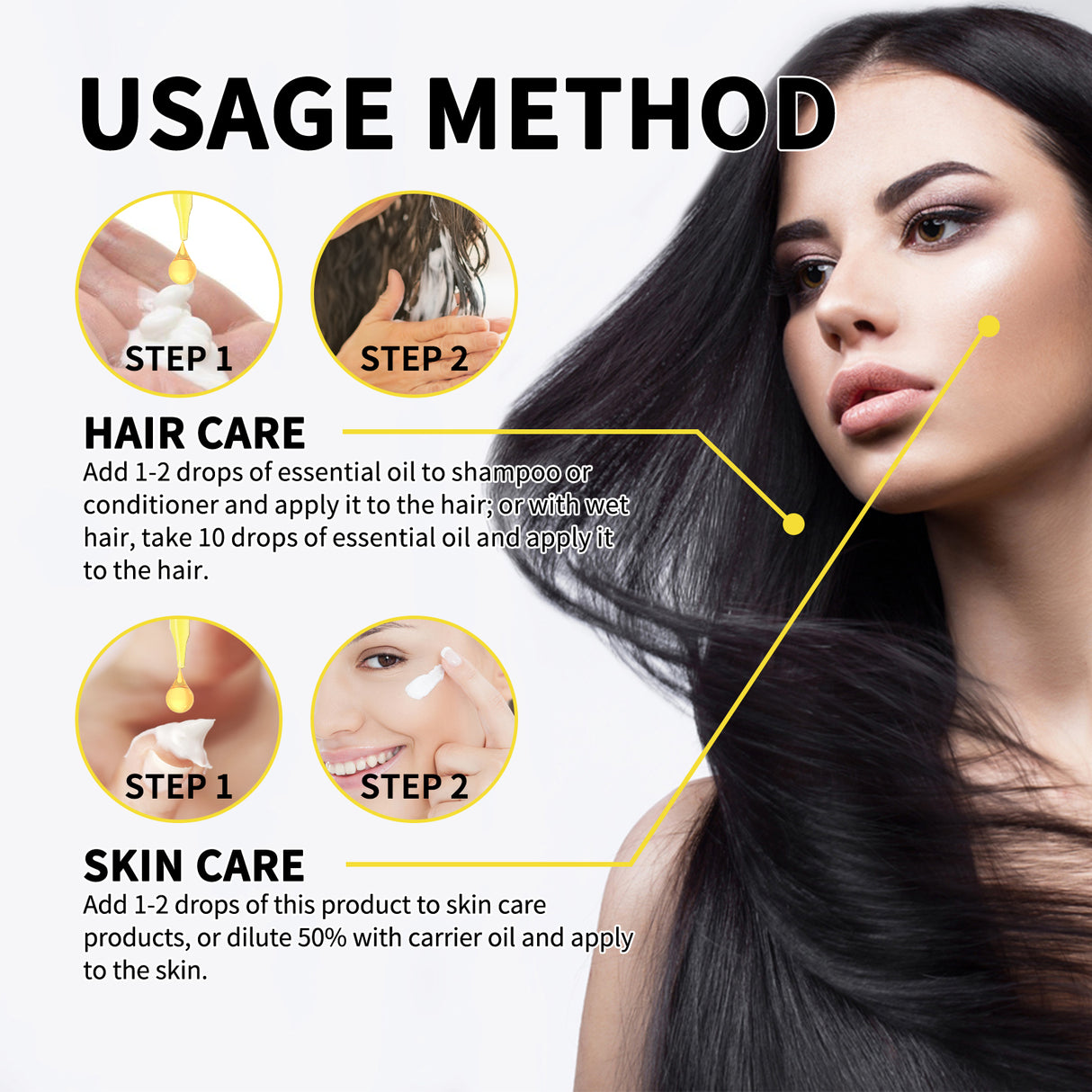 Black Seed Oil Essence To Improve Dry Hair, Nourish And Repair Damaged Hair And Prevent Hair Loss - V.I.P Digital Presence