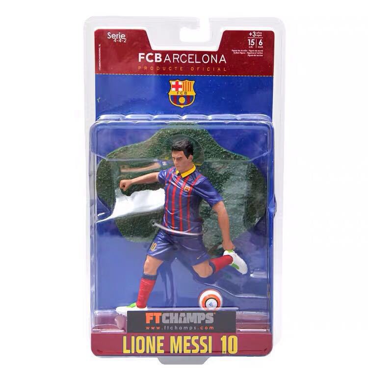 Sports football star Cristiano Ronaldo Lionel Messi Barcelona Real Madrid football fan commemorative figurine - V.I.P Digital Presence