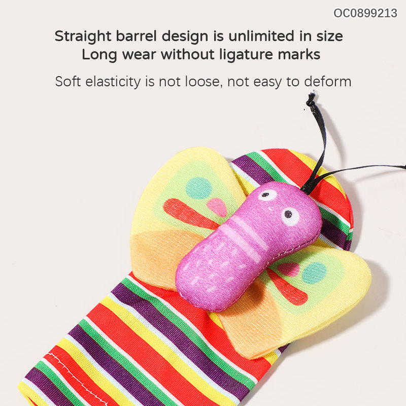 Baby Toys 0-1 Year Old Newborns Wrist Ringing Socks Comfort Set Baby Gift - V.I.P Digital Presence