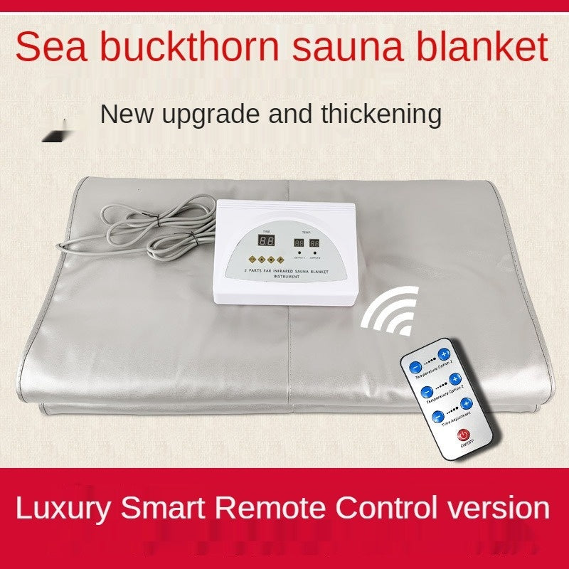 Far Infrared Remote Control Sweat Blanket Acid Blanket Whole Body Perspiration Beauty Salon Seabuckthorn Perspiration Cold Exhaust Heating Space Blanket - V.I.P Digital Presence