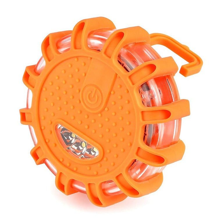 Magnetic Emergency Roadside Safety Light IP44 Road Flares Rescue Orange LED Strobe Warning Lamp Flashlights Car Beacon Lamps - V.I.P Digital Presence