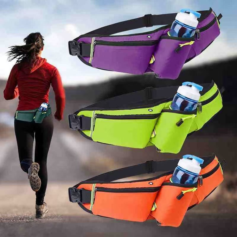 Sports Water Bottle Waist Bag Outdoor Sports Waist Bag Multi functional Fitness Running Mobile Waist Bag Outdoor Invisible Waist Bag - V.I.P Digital Presence