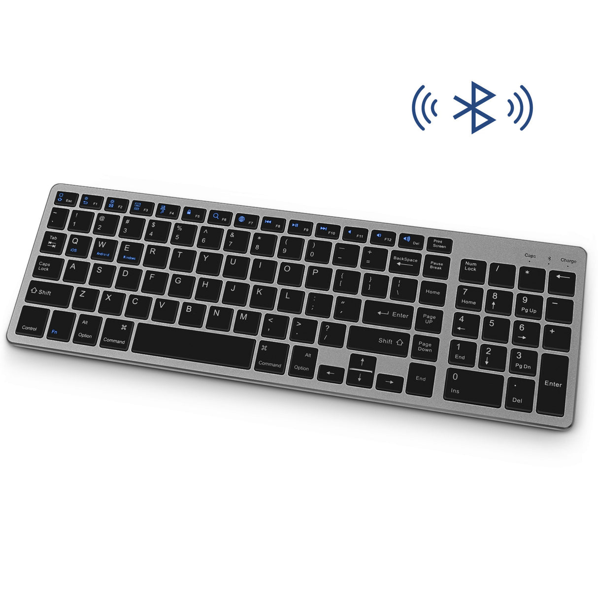 Suitable for iPad tablet Miaokong keyboard mobile phone wireless charging Bluetooth keyboard - V.I.P Digital Presence