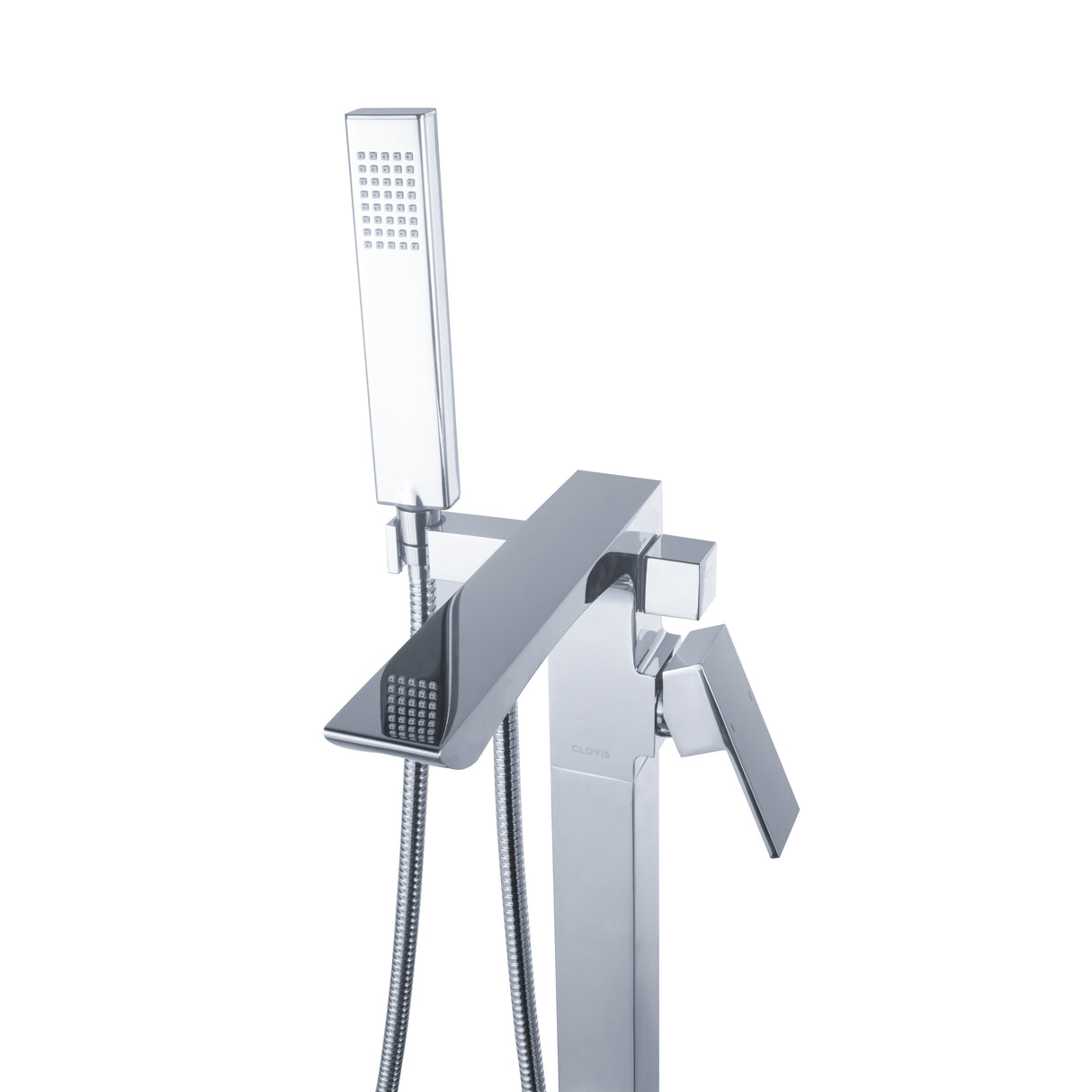 Single Handle Floor Mounted Freestanding Tub Filler - V.I.P Digital Presence