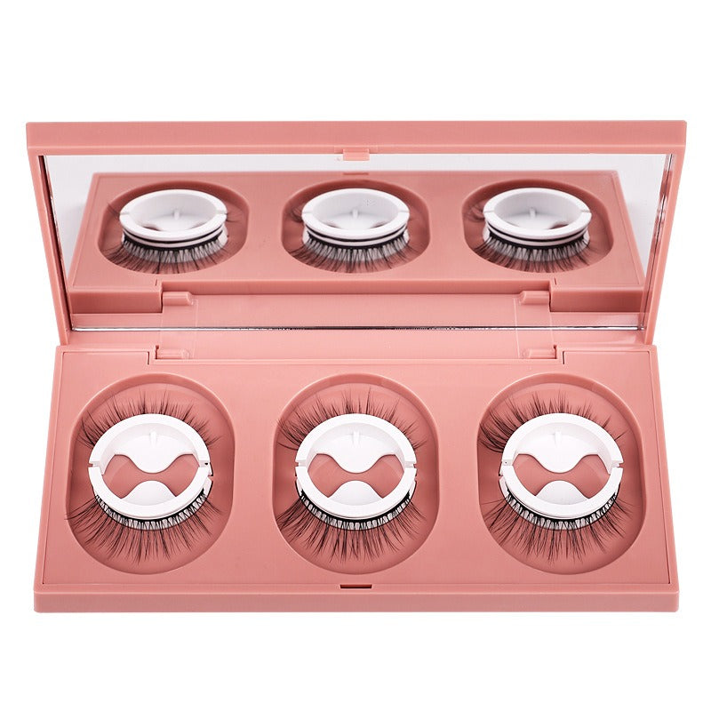 False Eyelashes Warm Gel Free Self-Adhesive Three Pair Suit Pure Manual Natural Exquisite Boxed Japanese False Eyelashes - V.I.P Digital Presence
