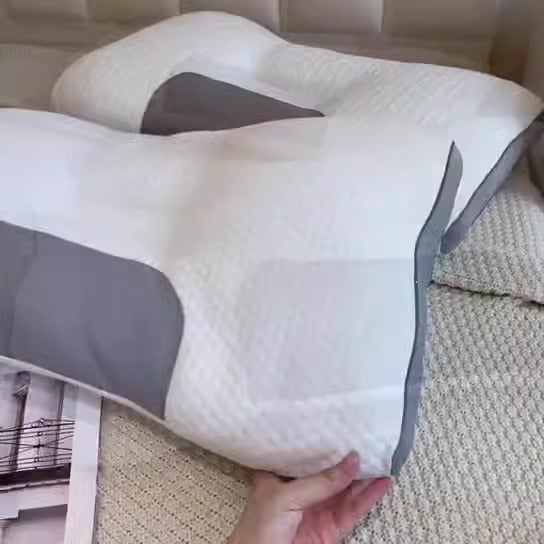 Light Luxury SPA Massage Pillow Single Pillow Core Neck Protection Adult Sleep Pillow Fiber Zone Massage Cervical Pillow Dormito - V.I.P Digital Presence