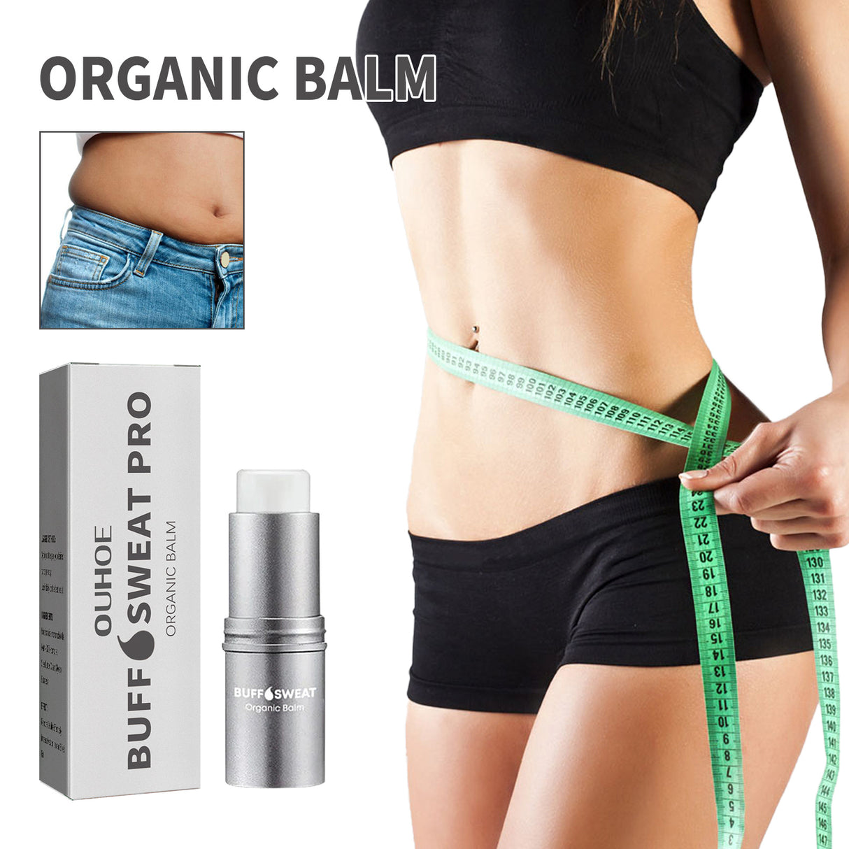 Organic Balm, Smooth And Firm Arms Thighs Belly Bye Meat Belly Anti-Orange Peel Body Shaping Bar - V.I.P Digital Presence