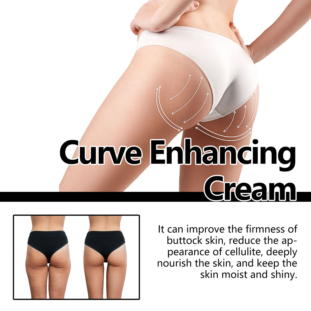 Curve Enhancing Cream, Sculpting The Hips And Firming The Curves Of The Body