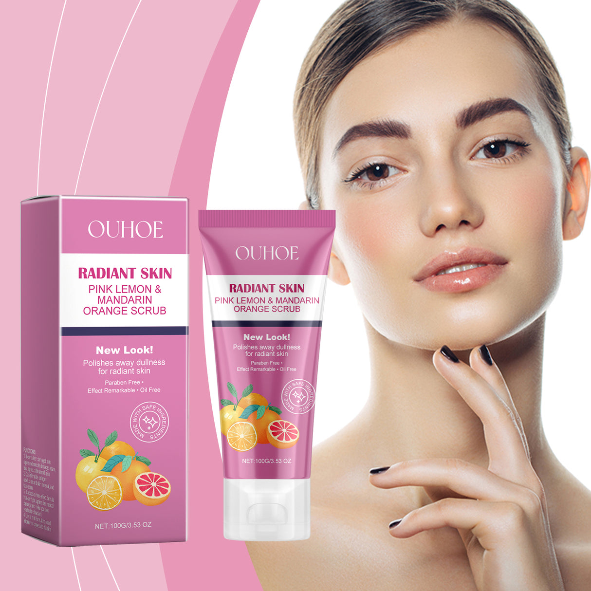 Brightening Face Scrub, Gently Cleansing Exfoliating Dead Skin Brightening Soft Cleansing Scrub - V.I.P Digital Presence