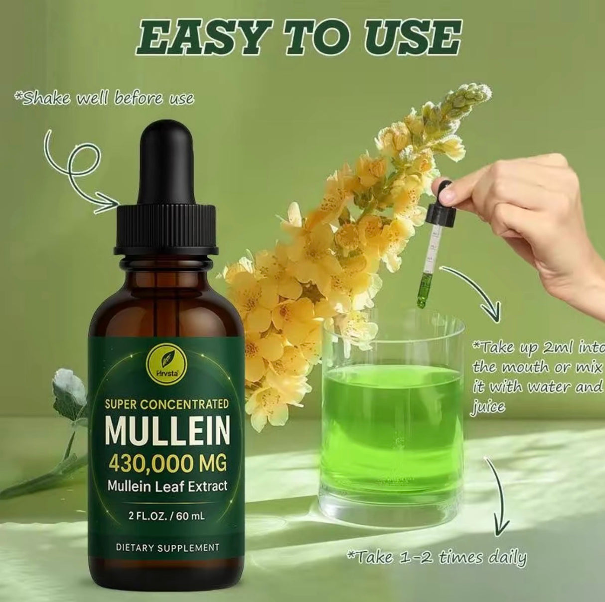 LungEase Mullein Drops