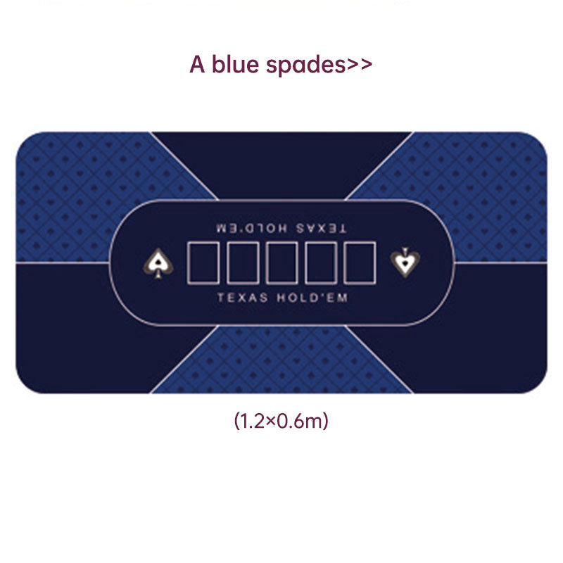 Dezhou playing card pad tablecloth table cushion square round chip rubber cushion playing card table top cushion