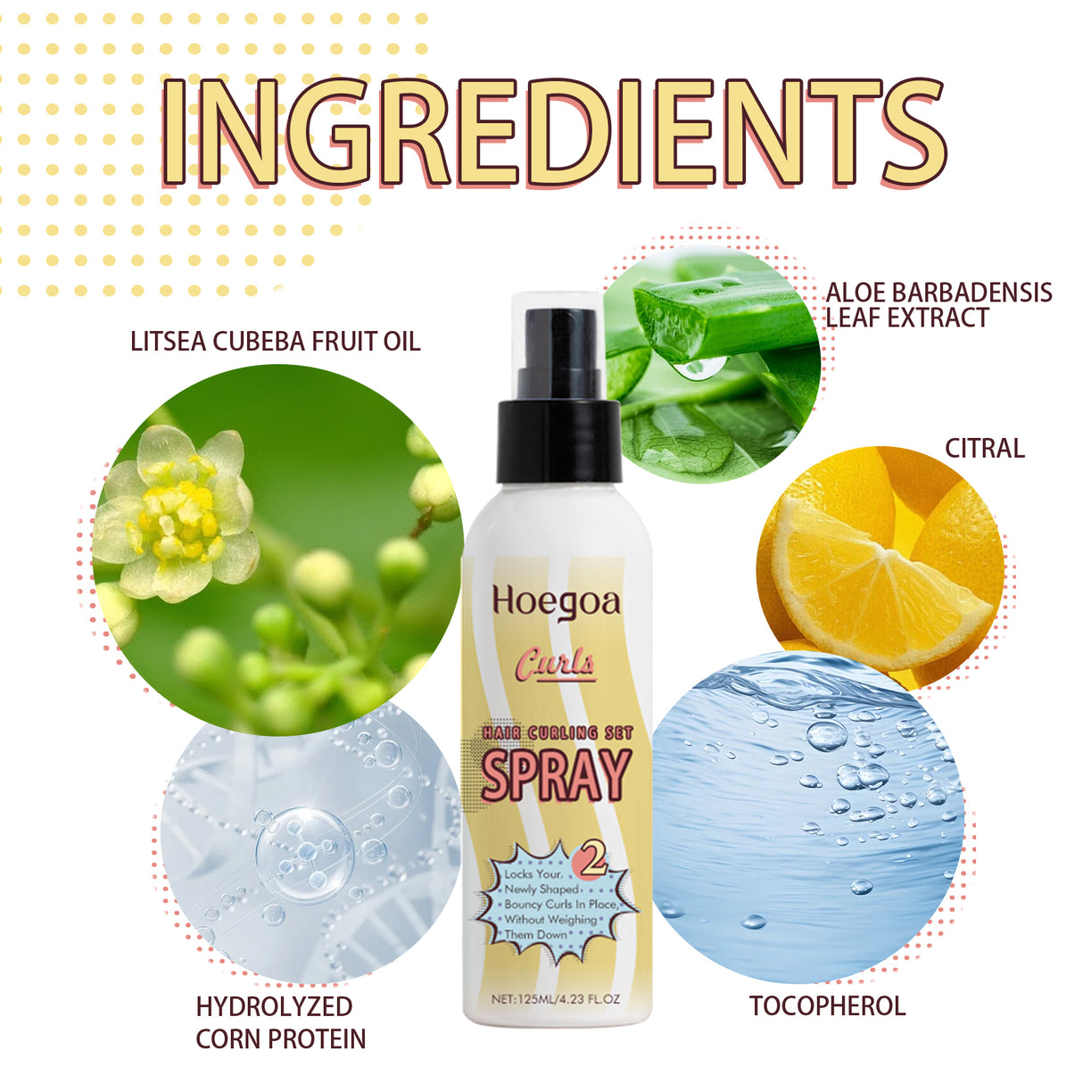 Hair Curling Set, Moisturizing Curly Hair Styling Curly Styling Moisturizing Leave-In Hair Care - V.I.P Digital Presence